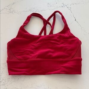 lululemon athletica Vibrant Red Sports Bra